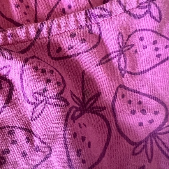 Floral and Strawberry Toddler Long Sleeve Dresses - Picture 3 of 3